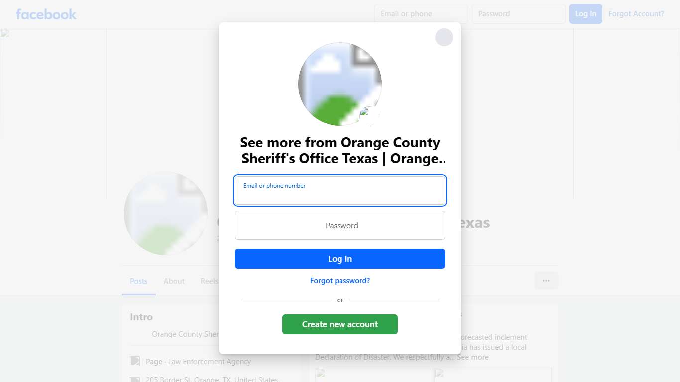 Orange County Sheriff's Office Texas Orange TX Facebook